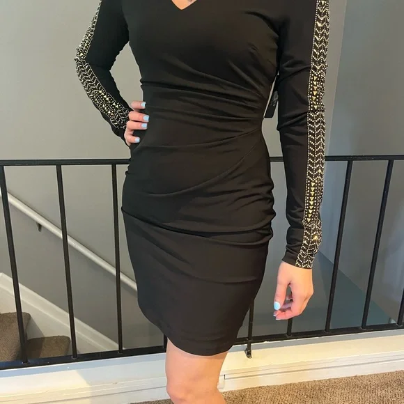 Guess Little Black Dress (Size 6) - Picture 5 of 6